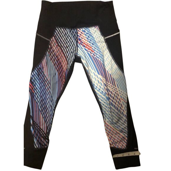 Athleta Womens Mosaic Relay Capri 2.0 Multi Size S - Picture 2 of 12